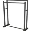 AKIRA FREESTANDING TOWEL RACK - BLACK