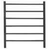 AKIRA 6 BAR LADDER TOWEL RAIL - BLACK