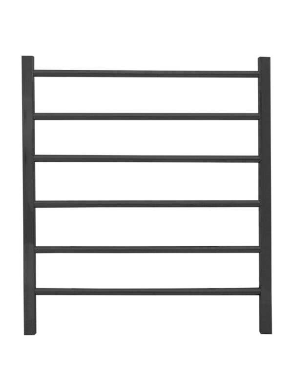AKIRA 6 BAR LADDER TOWEL RAIL - BLACK