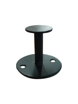 NERO ROUND COAT HOOK - BLACK (106BRCH)