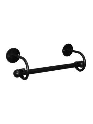 POSEIDON HAND TOWEL RAIL 280MM - BLACK