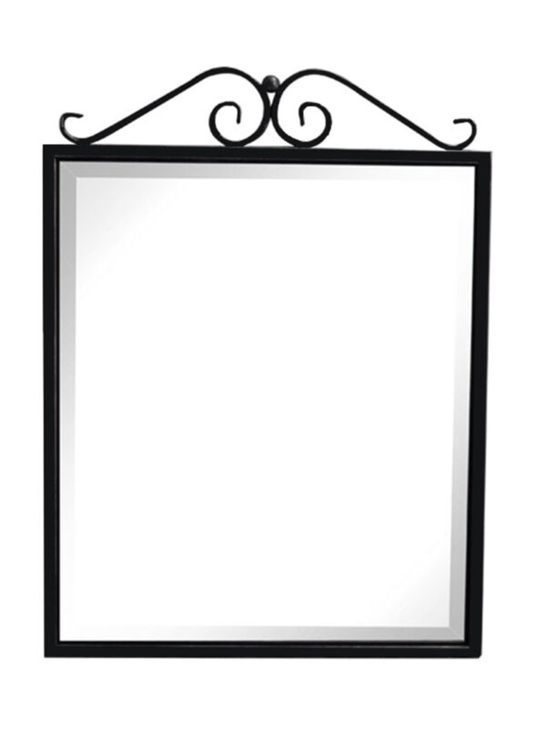 POSEIDON MIRROR 600*700 - BLACK