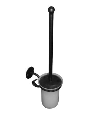 POSEIDON TOILET BRUSH HOLDER - BLACK