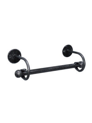 POSEIDON HAND TOWEL RAIL 280MM - PEWTER