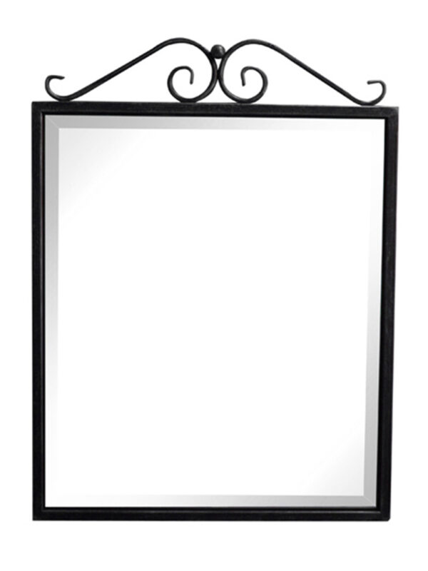 POSEIDON MIRROR 600*700 - PEWTER
