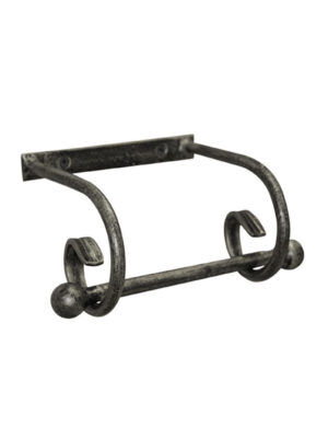 POSEIDON TOILET ROLL HOLDER - PEWTER