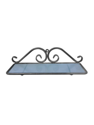 POSEIDON SHELF 450*130MM - PEWTER