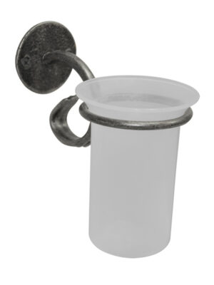 POSEIDON TOOTHBRUSH HOLDER - PEWTER