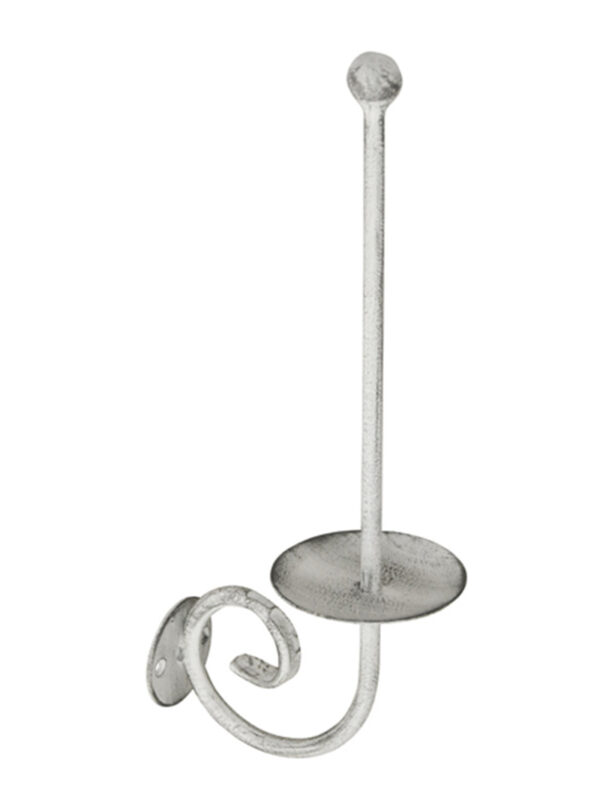 POSEIDON SPARE PAPER HOLDER - WHITE PEWTER