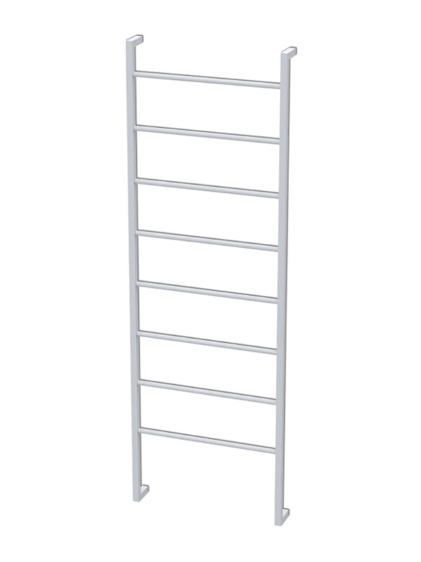 DAINA 8 BAR LADDER TOWEL RAIL - WHITE