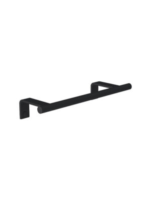 DEMI HAND TOWLE RAIL 250MM - BLACK