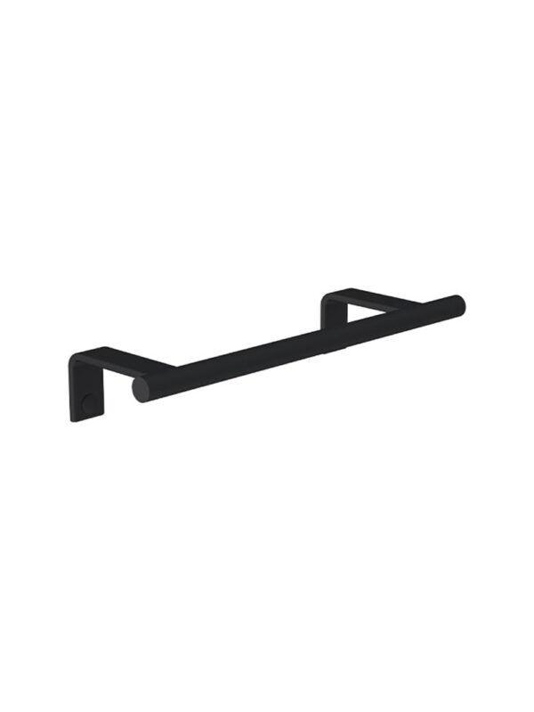 DEMI HAND TOWLE RAIL 250MM - BLACK