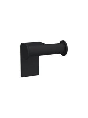 DEMI DOUBLE ROBE HOOK - BLACK
