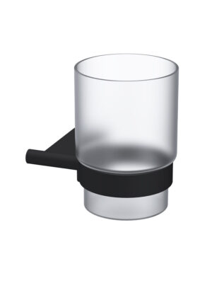 DEMI TOOTHBRUSH HOLDER - BLACK