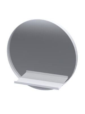 ATALIA MIRROR WITH SHELF - WHITE